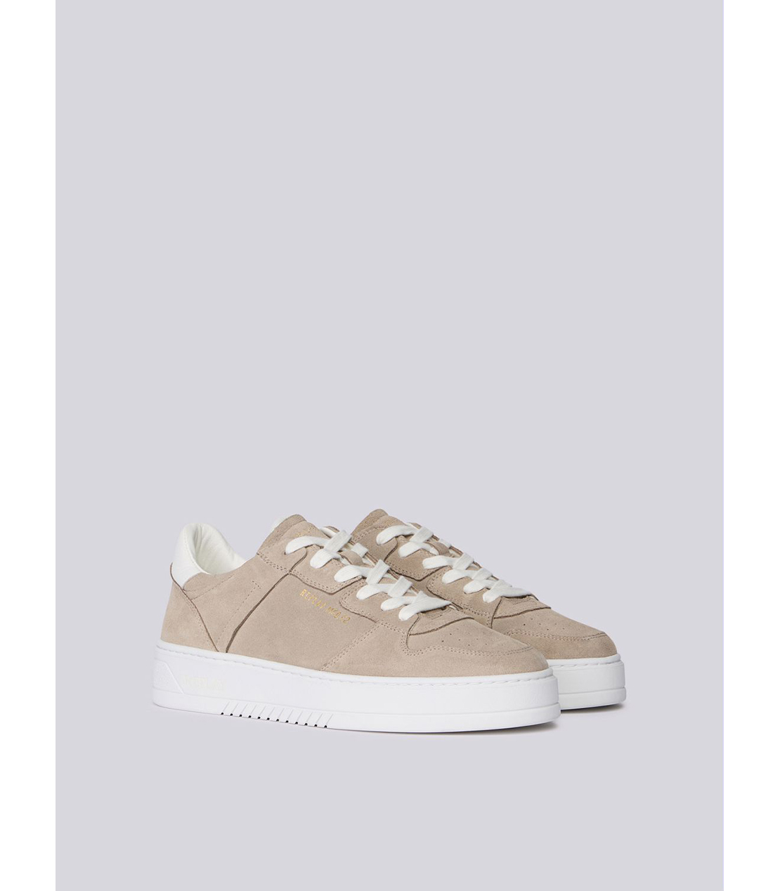 SBAM ユニオン スエードレザー スニーカー 詳細画像 ベージュ 3